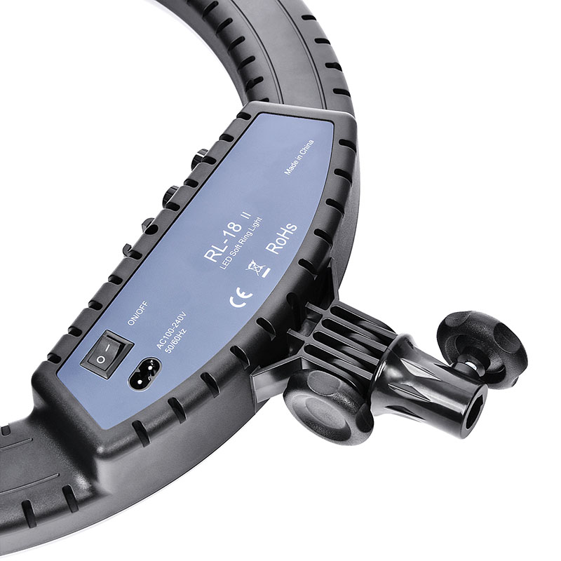 FOSOTO RL-18II Photographic Lighting 3200K-5600K 512 Led Ring Light Dimmable for Camera ,Makeup FOSOTO RL-18II Photographic Lighting 3200K-5600K 512 Led Ring Light Dimmable for Camera ,Makeup