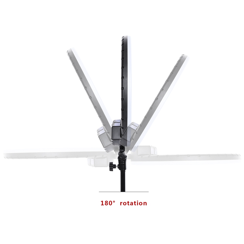 FOSOTO RL-12 240 Camera Photo Studio Phone Video 30W LED Ring Light 3200K-5500K Photography Dimmable Ring Lamp With Tripod FOSOTO RL-12 240 Camera Photo Studio Phone Video 30W LED Ring Light 3200K-5500K Photography Dimmable Ring Lamp With Tripod