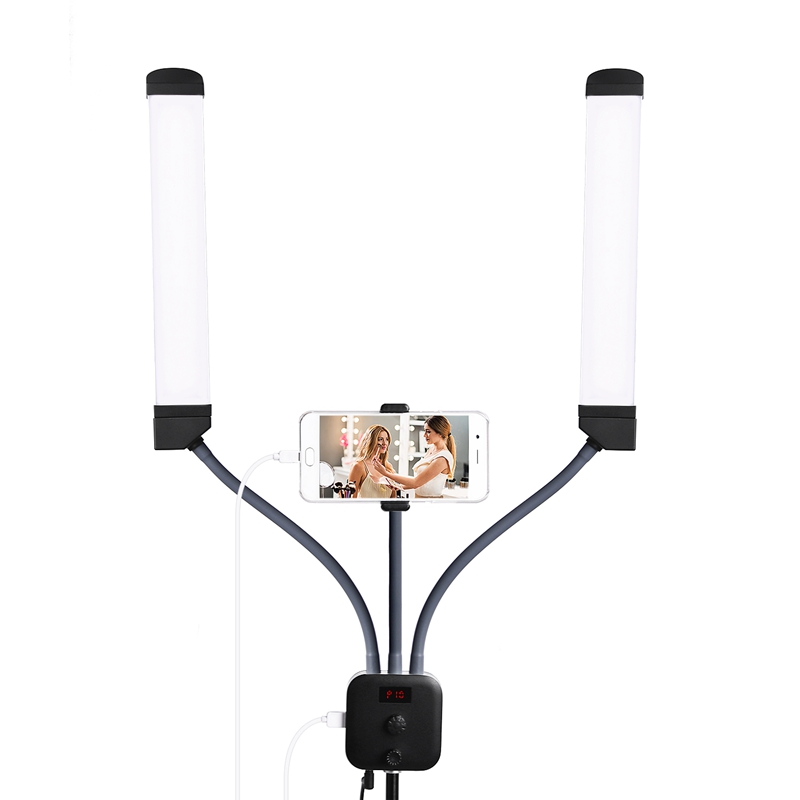 FOSOTO FT-480 Multimedia Extreme With Selfie Function photographic lighting 3000-6000K Led Video light Phone Camera lamp FOSOTO FT-480 Multimedia Extreme With Selfie Function photographic lighting 3000-6000K Led Video light Phone Camera lamp