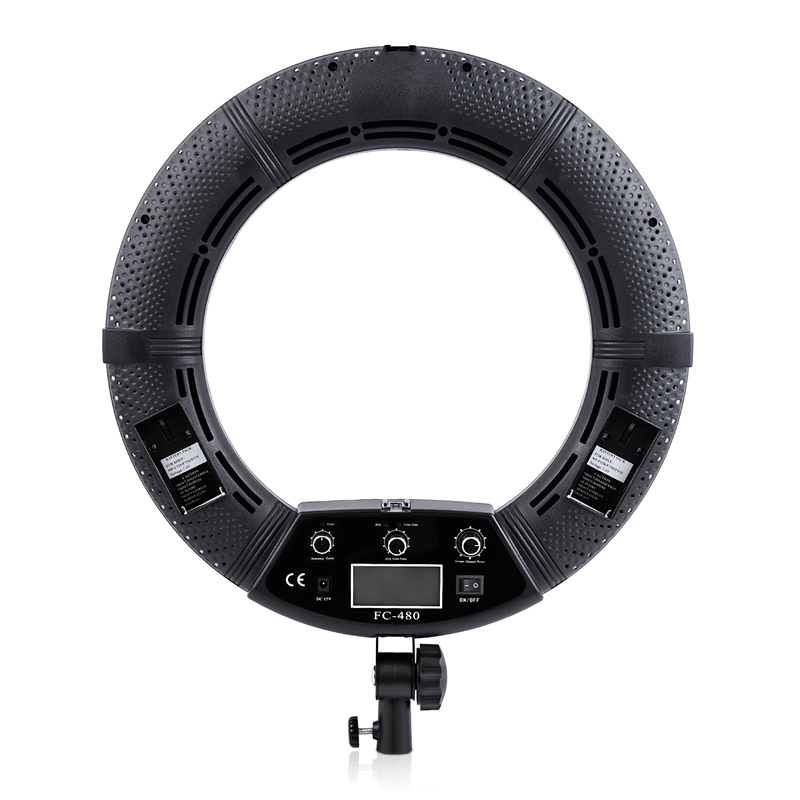 FOSOTO FC-480 3200-5500k Colorful 480 pcs Dimmable Led Photographic Lighting 96W Ring Light Lamp with Mirror for Camera, Phone, photo Studio FOSOTO FC-480 3200-5500k Colorful 480 pcs Dimmable Led Photographic Lighting 96W Ring Light Lamp with Mirror for Camera, Phone, photo Studio