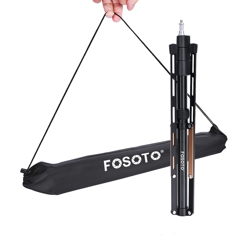 Fosoto FT-190 Gold Led Light Tripod Stand For Photo Studio Ring Photographic Lighting Flash Umbrellas Reflector Fosoto FT-190 Gold Led Light Tripod Stand For Photo Studio Ring Photographic Lighting Flash Umbrellas Reflector