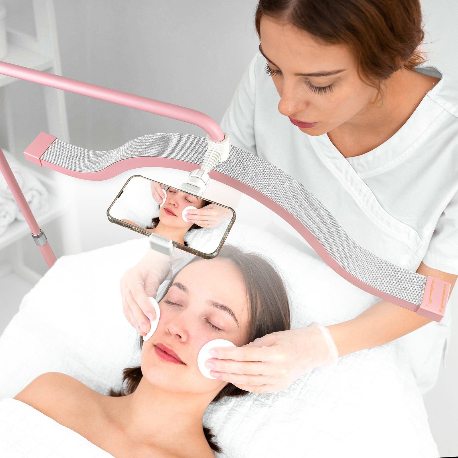 fosoto 45w ft-y13 diamond cloud moon light skincare lamp for embroidery,eyelash extension and salon fosoto 45w ft-y13 diamond cloud moon light skincare lamp for embroidery,eyelash extension and salon