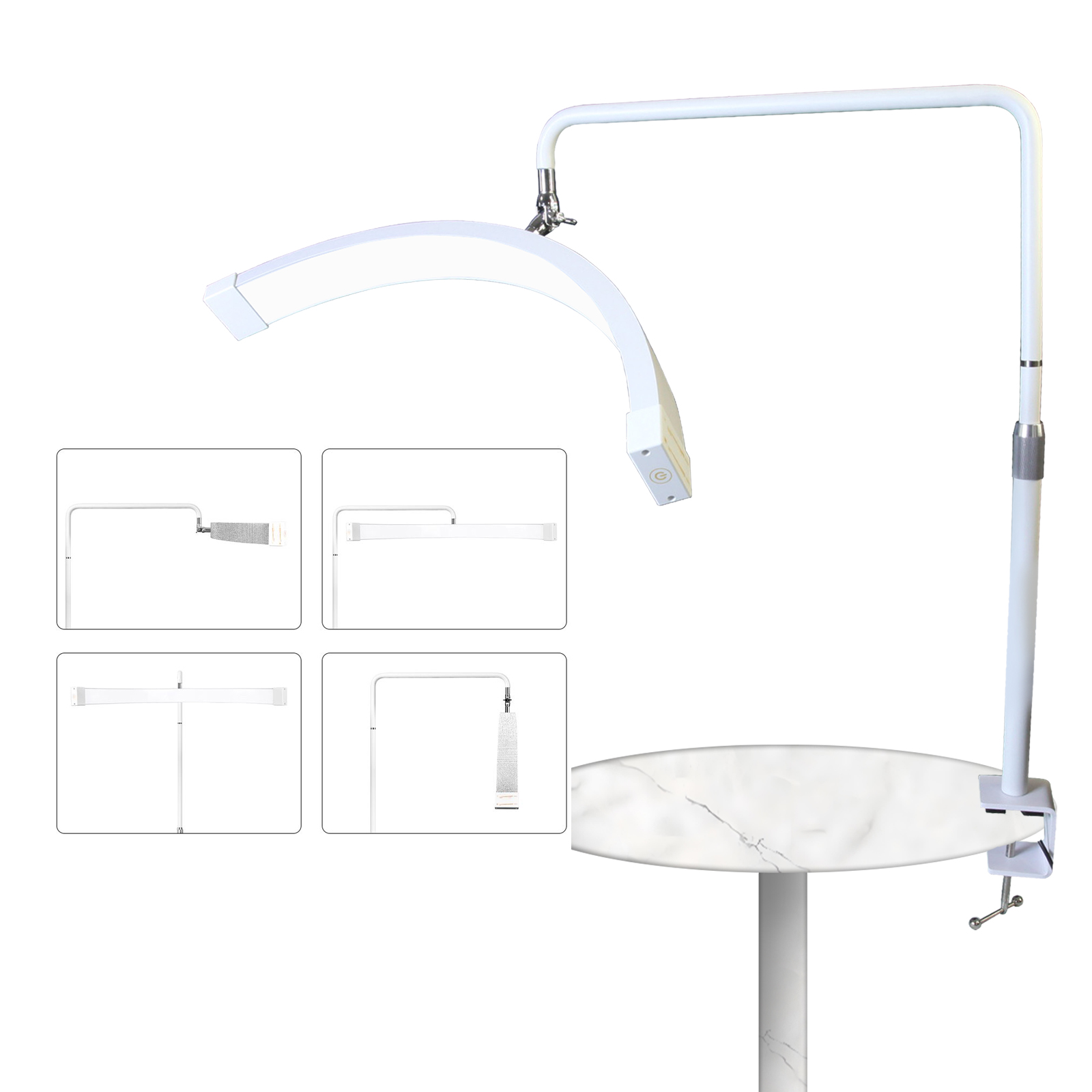 Professional Adjustable Arch LED Nail Lamp with Flexible Rotating Head for Nail Salon Professional Adjustable Arch LED Nail Lamp with Flexible Rotating Head for Nail Salon