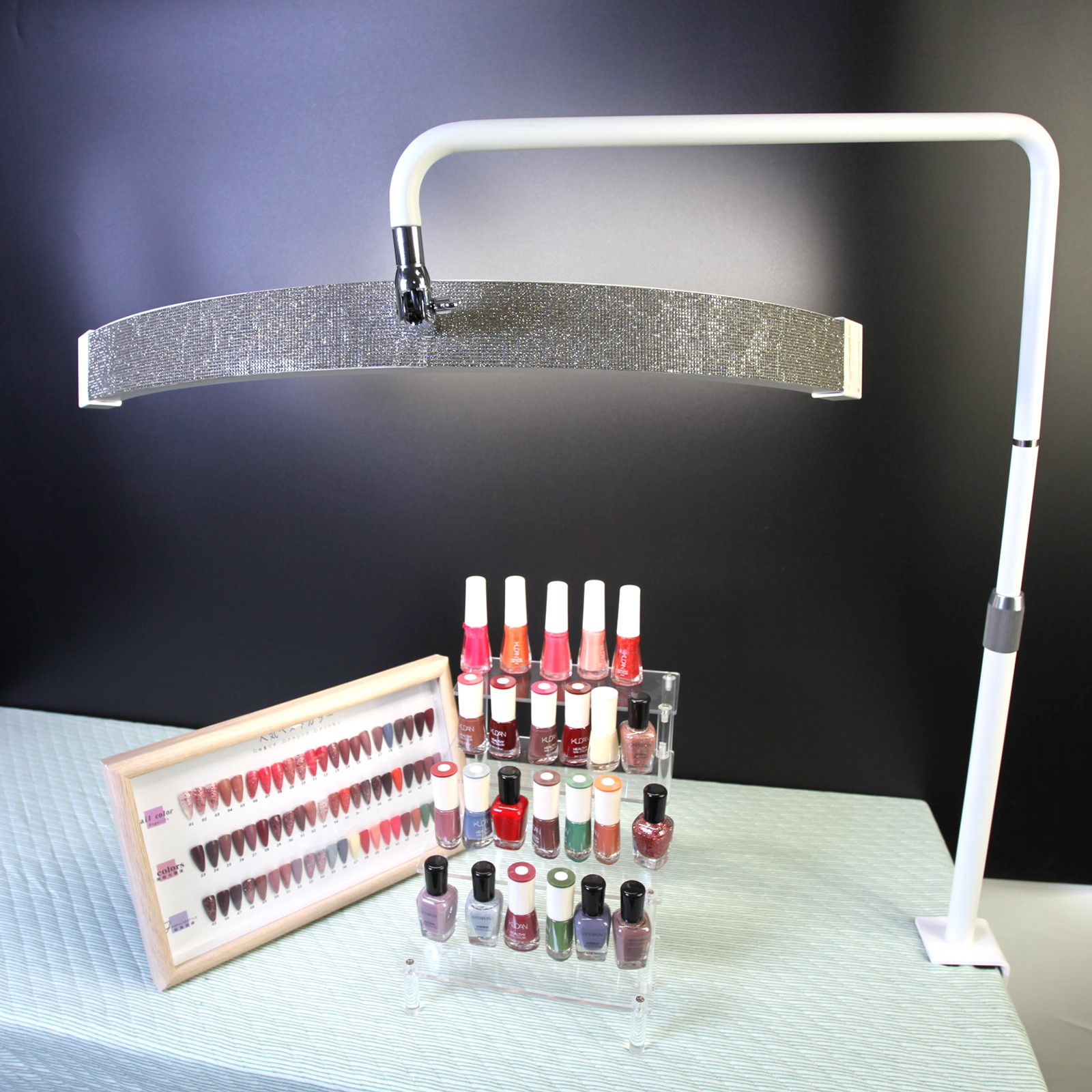 Professional Adjustable Arch LED Nail Lamp with Flexible Rotating Head for Nail Salon Professional Adjustable Arch LED Nail Lamp with Flexible Rotating Head for Nail Salon