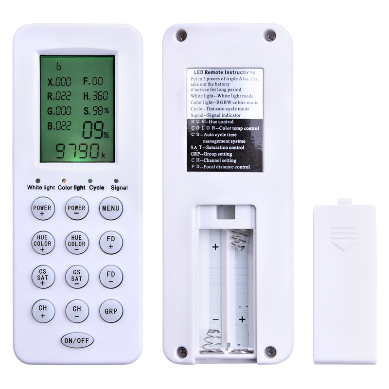 FOSOTO FC-480 3200-5500k Colorful 480 pcs Dimmable Led Photographic Lighting  96W Ring Light Lamp with Mirror for Camera, Phone, photo Studio