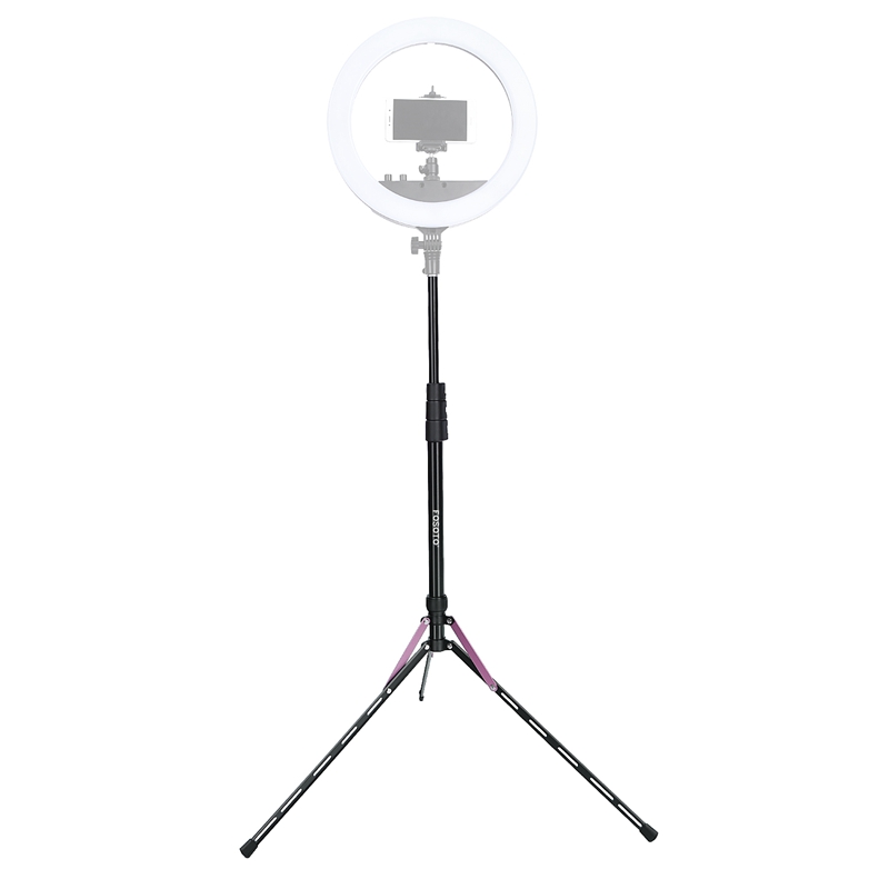 Fosoto FT-190 Purple Led Tripod Light Stand For Camera Phone Photographic Lighting Flash Umbrellas Reflector