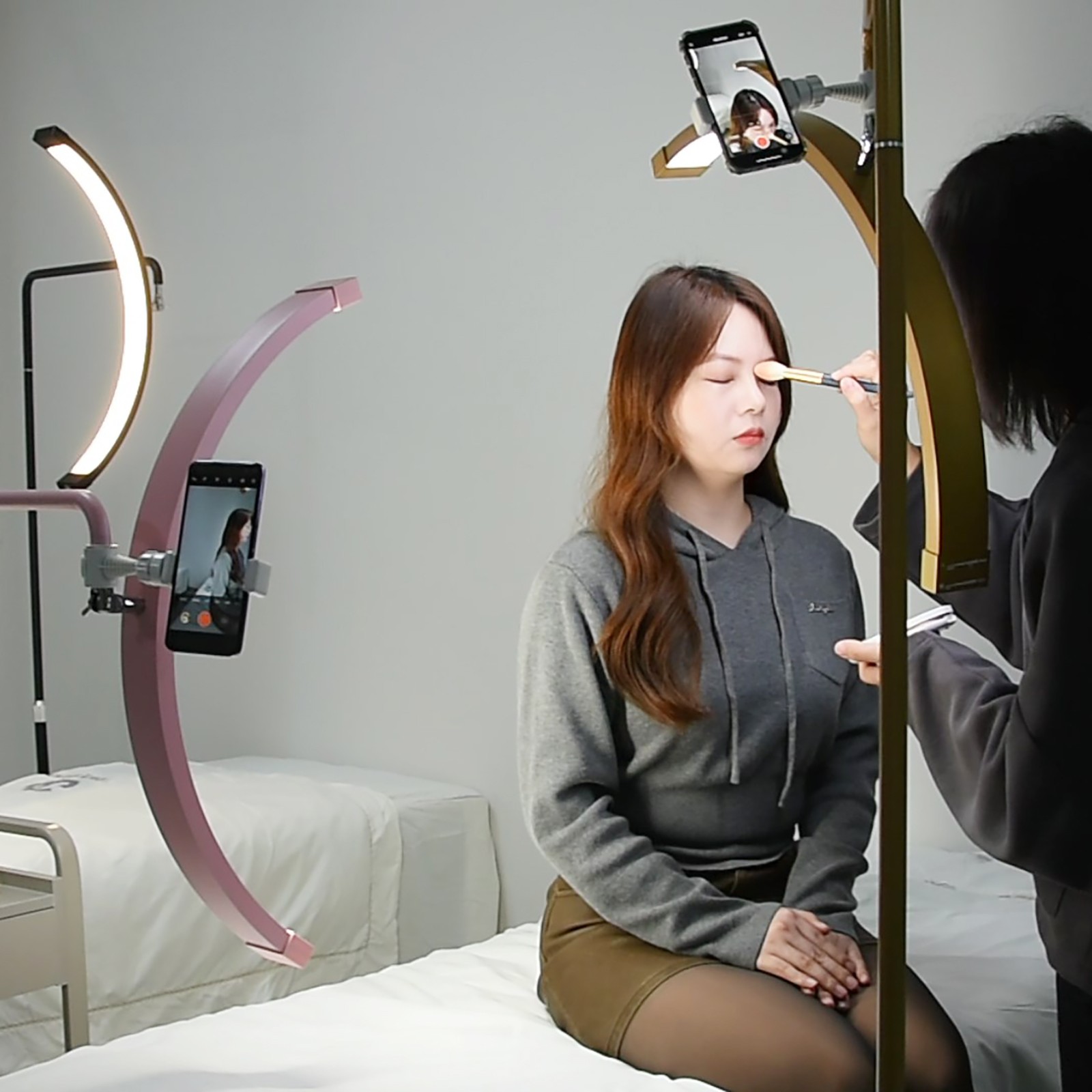 FOSOTO Luxury Integrated Beauty Bed Light, Multi-Angle Treatment Chair Lamp