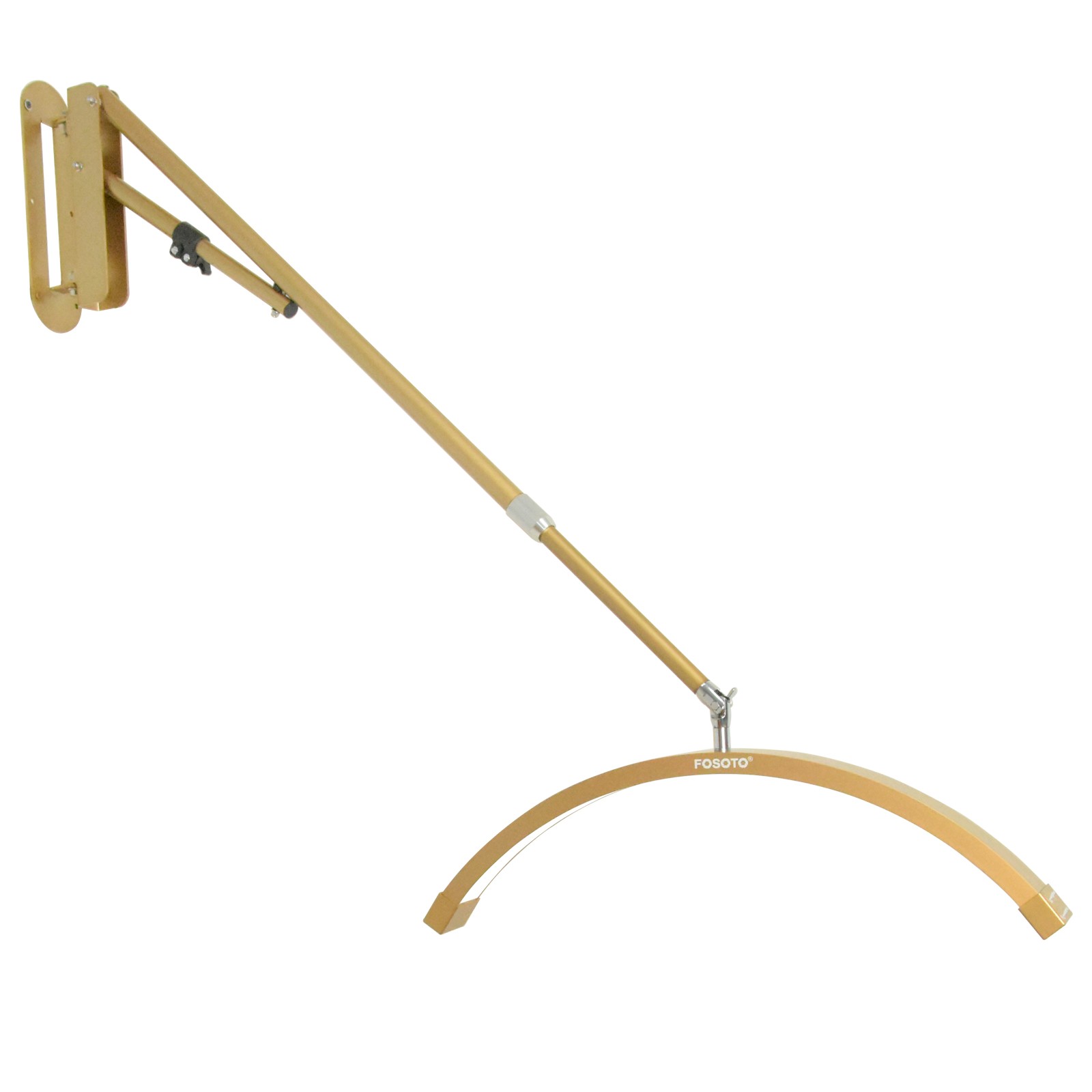 Luxury Golden Wall Mounted Moon Light for Beauty Salon Lash Extension Facial Treatment